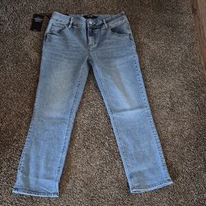 NWT Hudson Women's Mid-Rise Straight Jeans Size 10